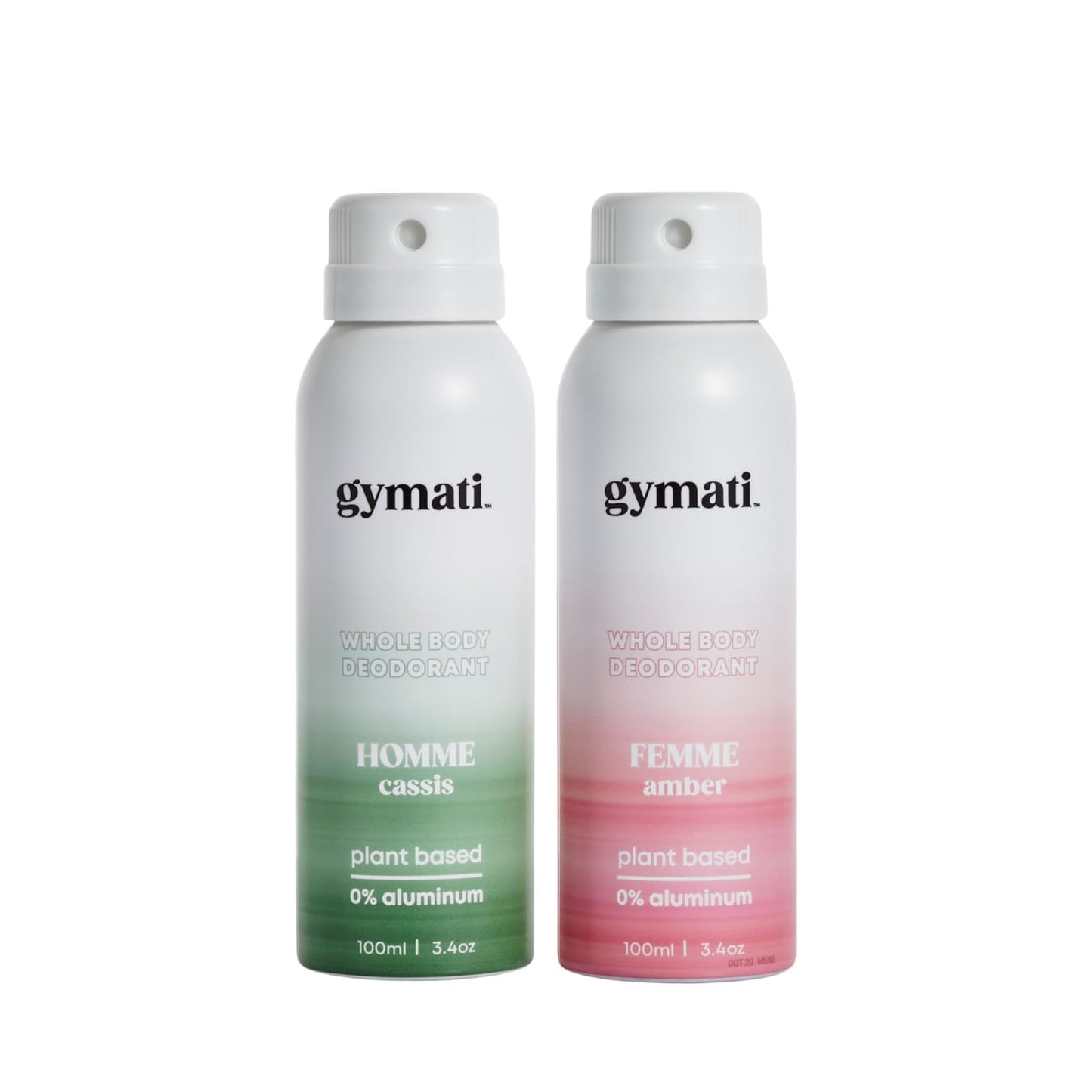 Gymati Fitness Deodorant Spray - 24 Hour Odor Protection for All