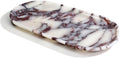 Natural Marble Tray Oval 11 x 5 x 0.7 in - Elegant Serving & Display