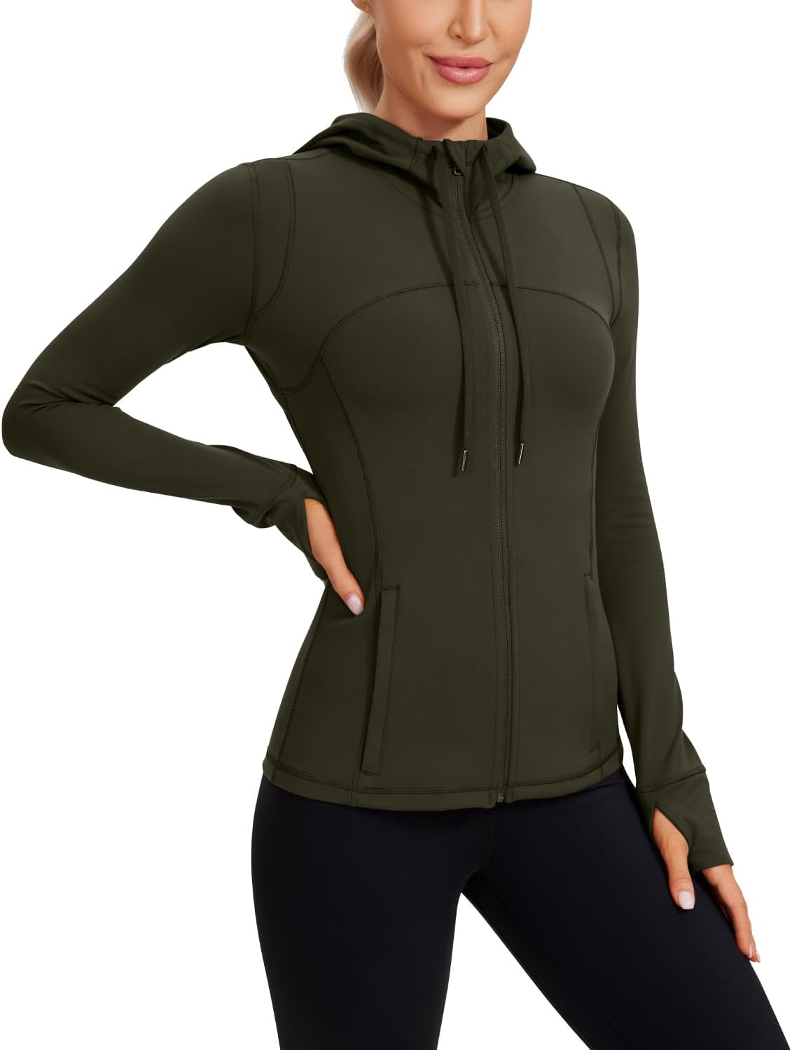 CRZ YOGA Butterluxe Hooded Athletic Jackets for Women Review