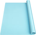 Silicone Mats for Kitchen Counter Nonslip Protector - Extra Large Cyan