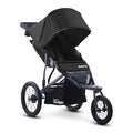 Zoom360 Ultralight Jogging Stroller - High Seat, One-Hand Fold