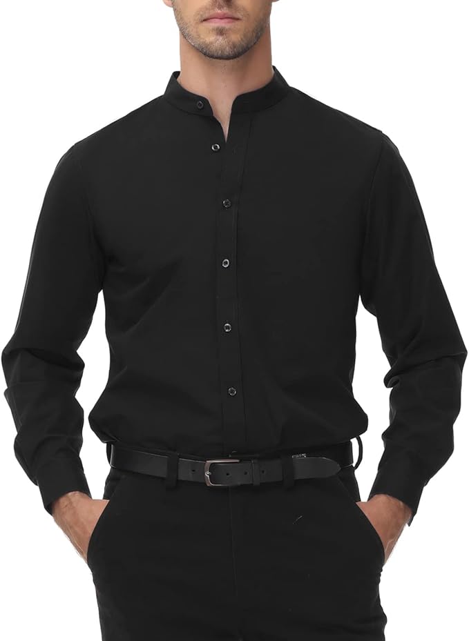 Paul Jones Men's Long Sleeves Button Down Dress Shirts Review