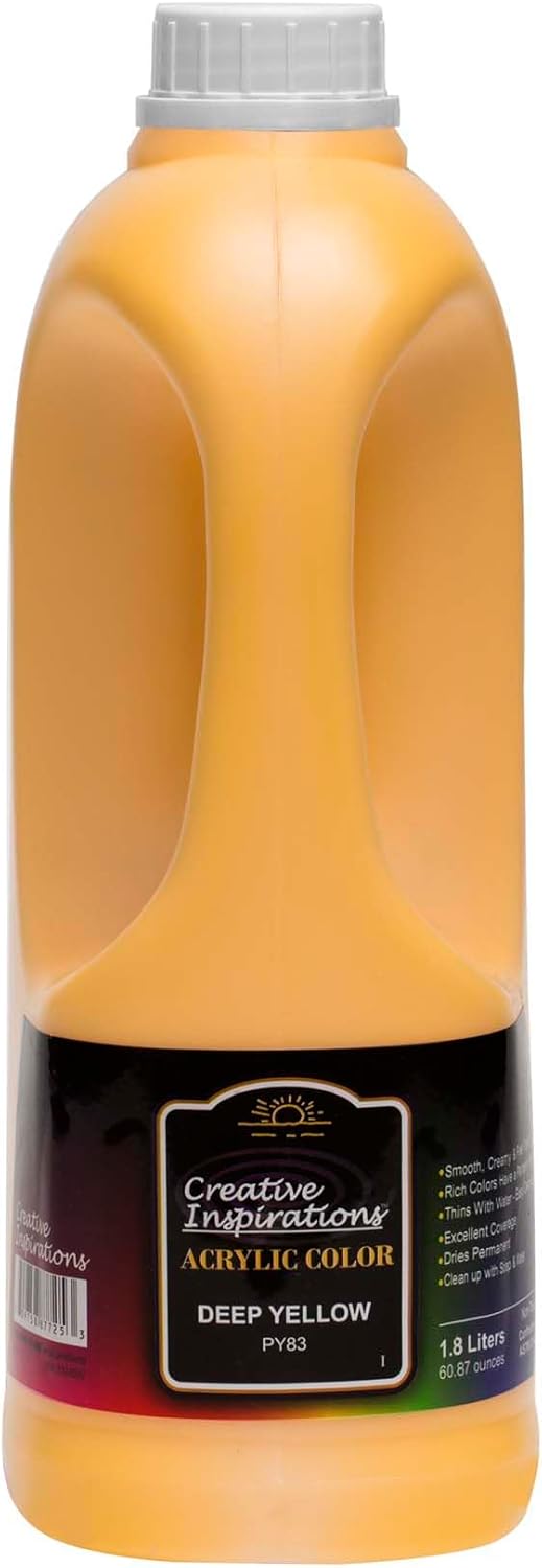 Creative Inspirations Acrylic Paint Deep Yellow for Artists