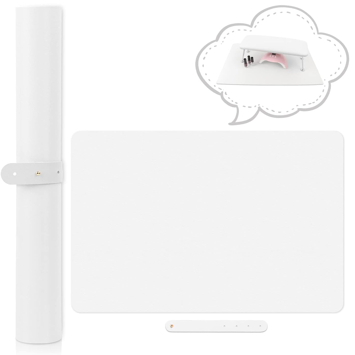 Deciniee Nail Arm Rest Mat - Comfy & Foldable!
