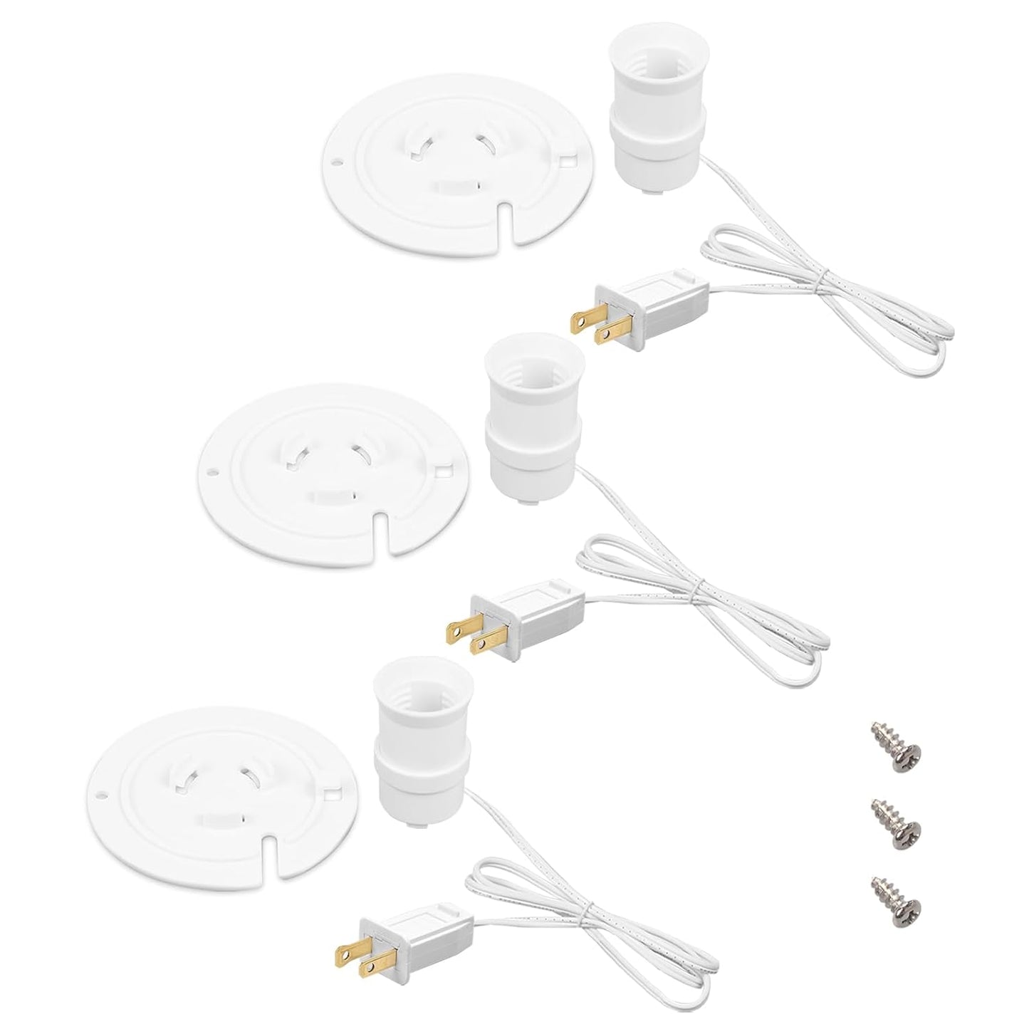 3 Set Blow Mold Light Kit Replacement for Halloween and Christmas