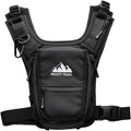 Minimalist Chest Rig Bag for Skiing and Snowboarding - Easy Phone
