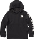Carhartt Boys' Long Sleeve Hooded Sweatshirt - Midweight Comfort