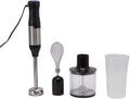 Natudeco 4-In-1 Stainless Steel Hand Blender Set