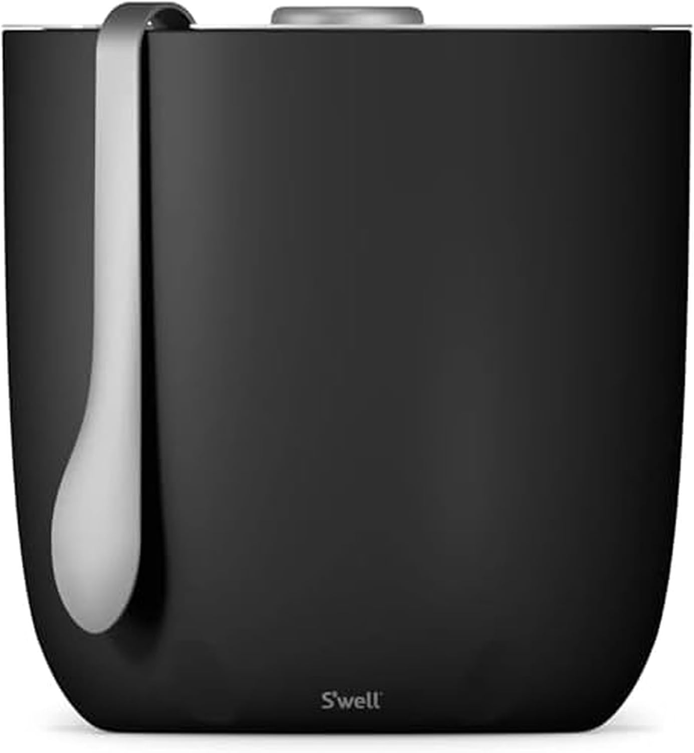 S'well Ice Bucket with Tongs, 68oz, Onyx - Stylish & Functional