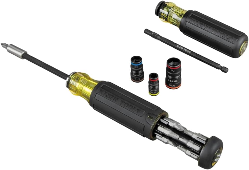 Klein Tools 80083 Impact Driver Kit with Multi-Bit Screwdriver