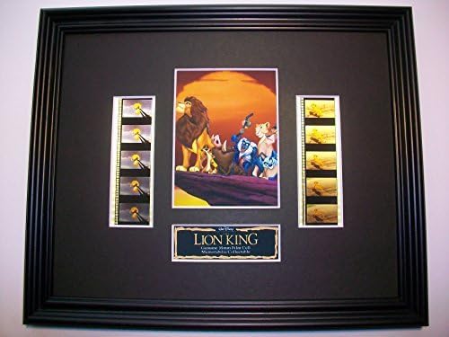 LION KING Framed X10 Film Cell Display Collectible Memorabilia