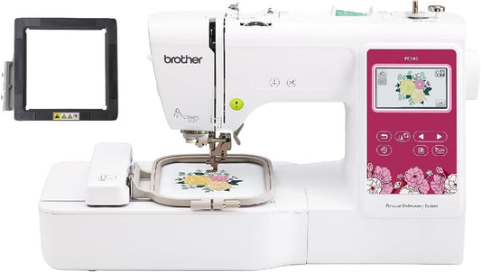 Brother PE545 Embroidery Machine - 4 x 4 Wireless Hoop & Touchscreen