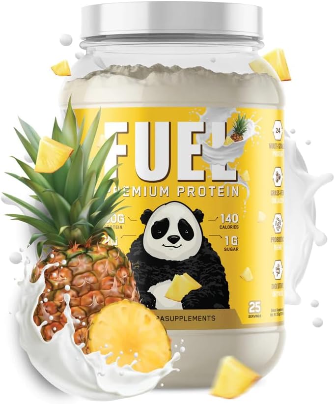 Panda Fuel Premium Protein Whey with Hydrolyzed Collagen & Casein