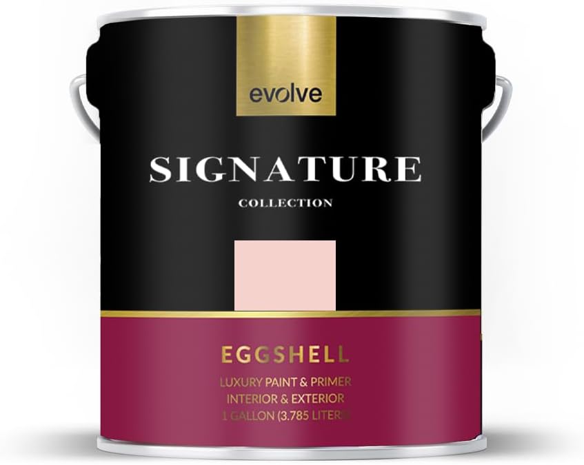 EVOLVE Signature Paint & Primer: Luxury Eggshell Sheen Flamingo Pink