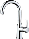 WOWOW Bar Sink Faucet Chrome Modern Design for Kitchen & RV
