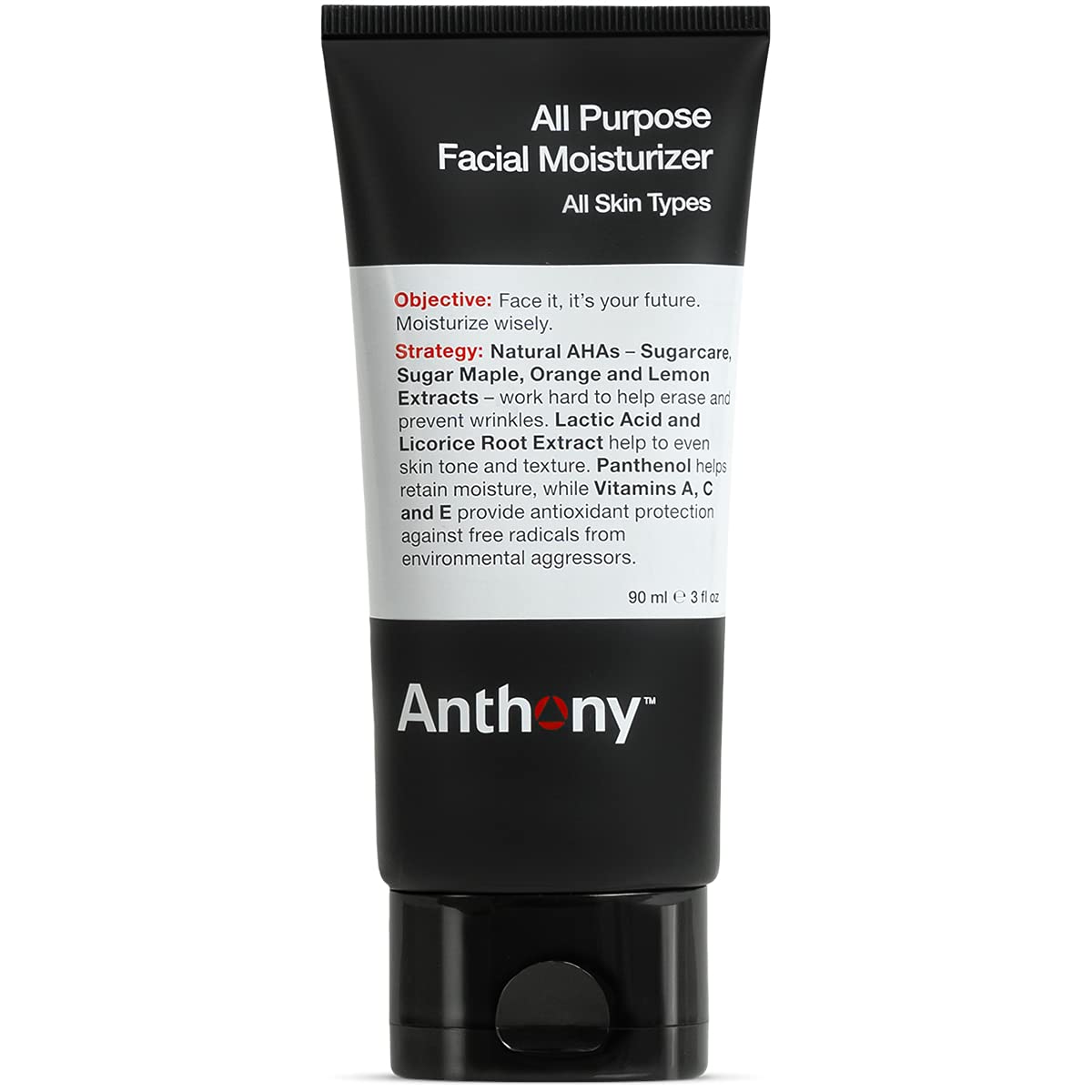 Anthony All-Purpose Facial Moisturizer for Hydrated Skin