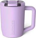 Insulated Coffee Mug with Handle and Leakproof Lid - Keeps Coffee Hot