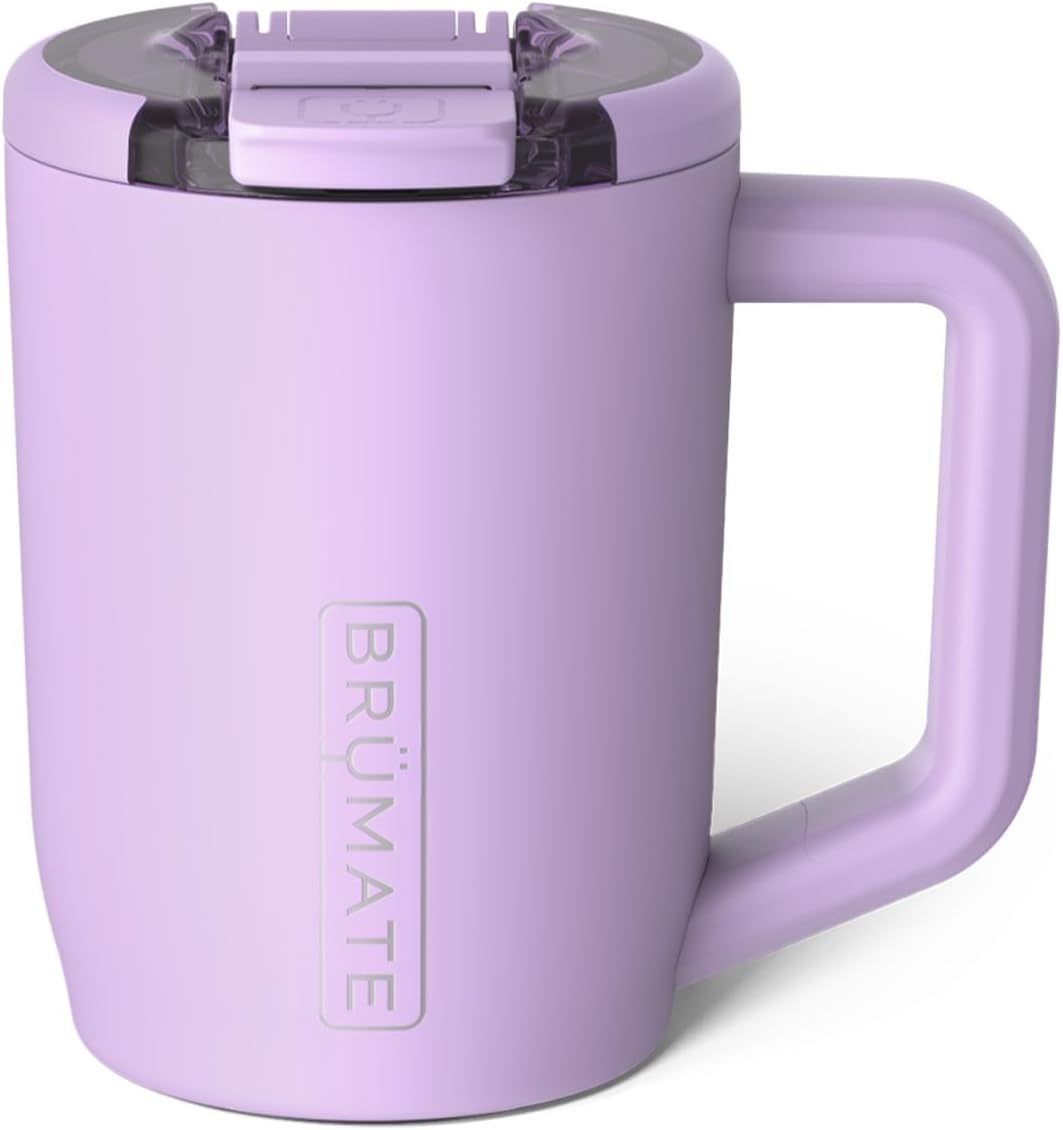 BruMate Muv 15oz Leak Proof Insulated Coffee Mug for Travel