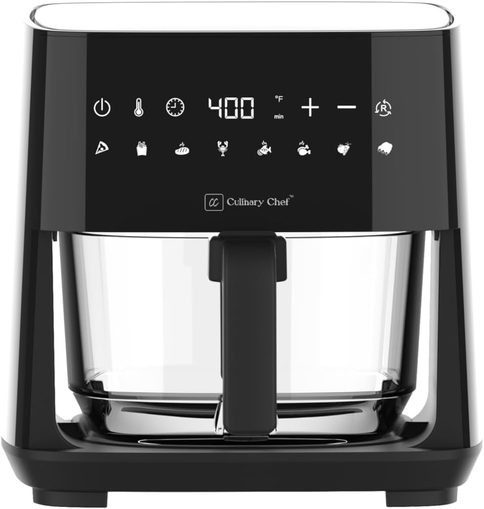 CULINARY CHEF Air Fryer: 360 Rapid Cooking Power!