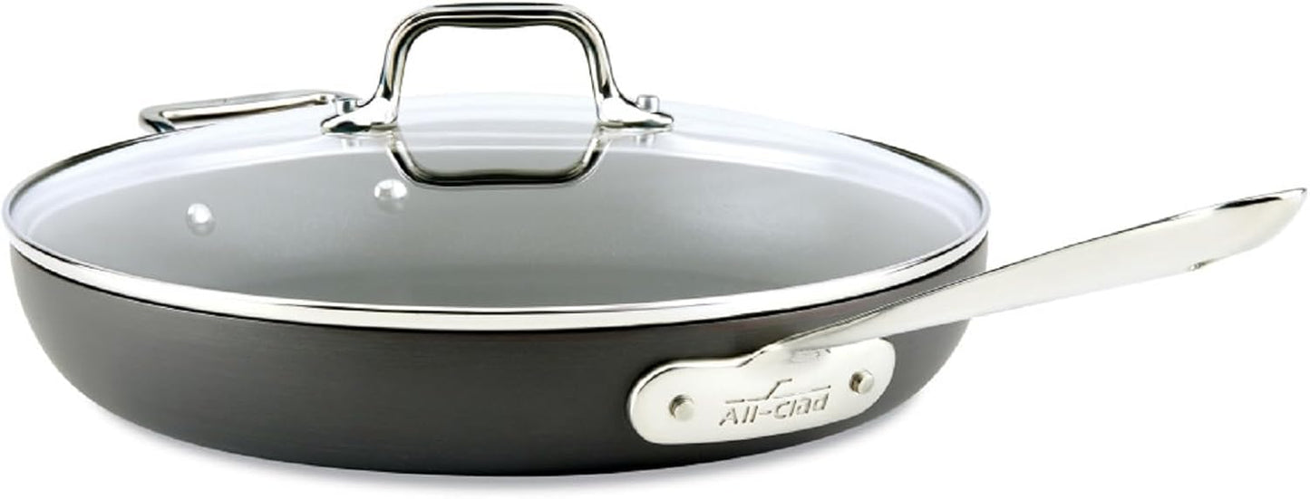 All-Clad HA1 Hard Anodized Nonstick Fry Pan for Versatile Cooking