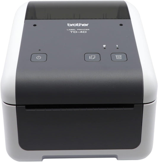 Brother TD-4520DN Desktop Printer: Crisp 300 dpi Labels & Receipts