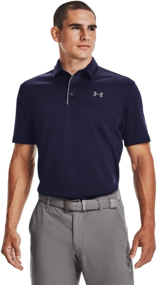Under Armour Men's Tech Golf Polo: Soft, Light & Breathable