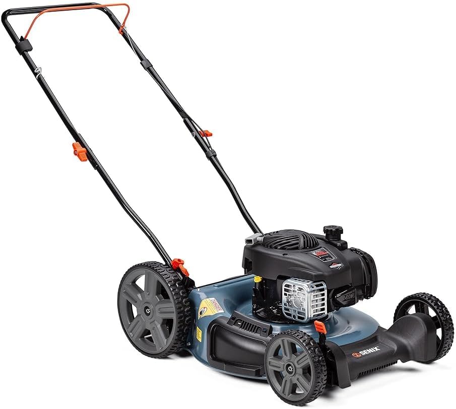 SENIX 21-Inch Gas Push Lawn Mower with 125 cc Engine Review
