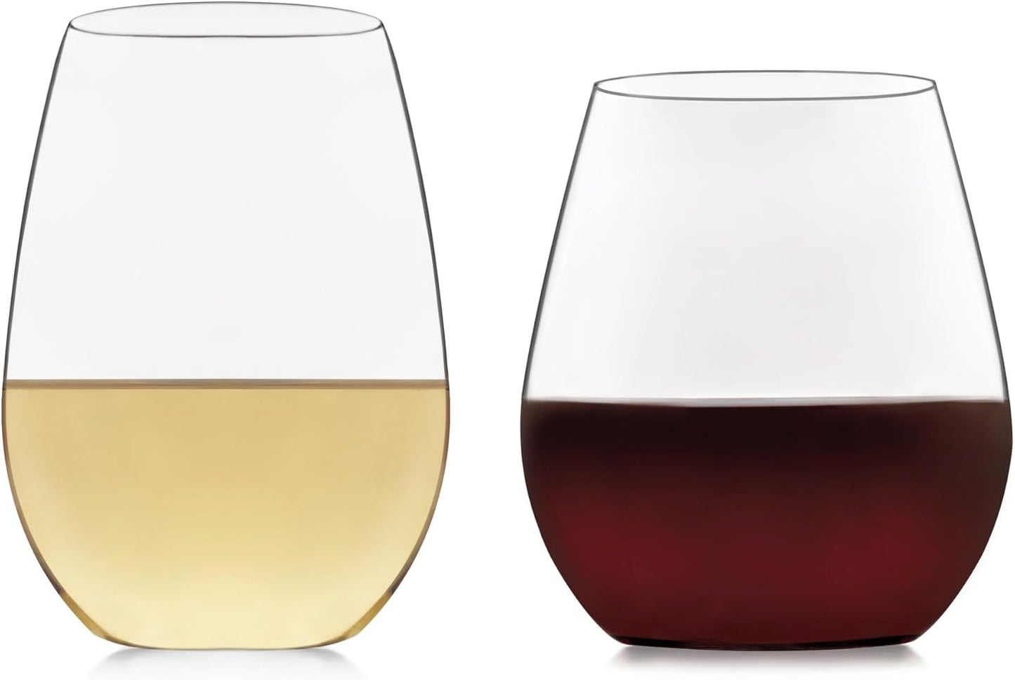 Libbey Kentfield Stemless Wine Glasses Set of 12 for All Occasions