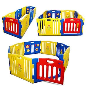Kidzone Baby Playpen 8 Panel Safety Play Center for Kids