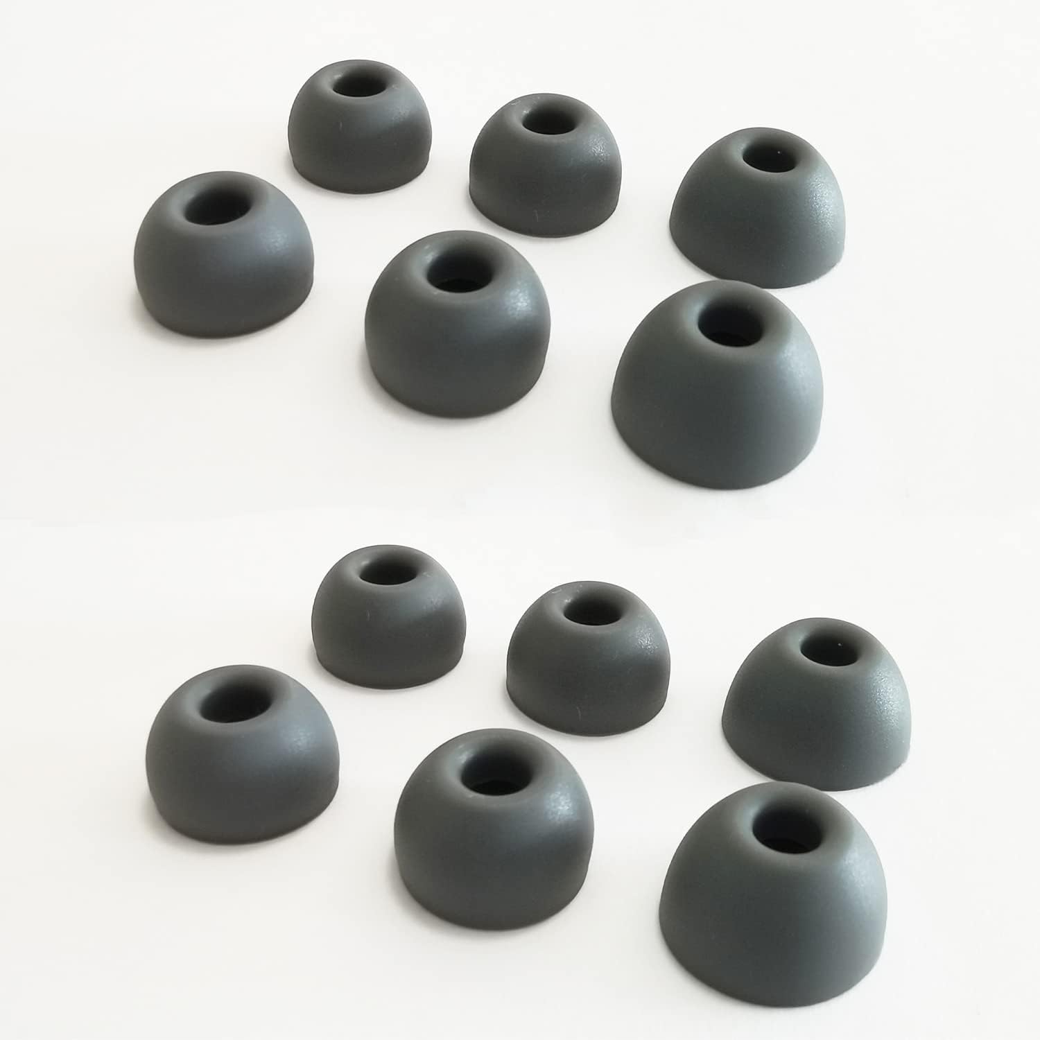 Enhanced Comfort: Luckvan Silicone Earbud Tips 6 Pairs