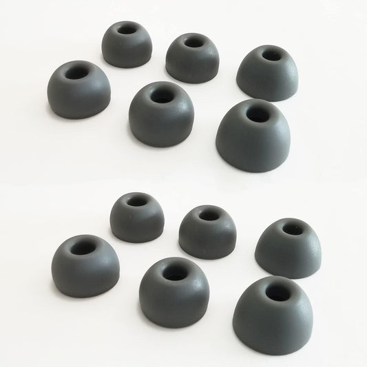 Enhanced Comfort: Luckvan Silicone Earbud Tips 6 Pairs