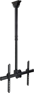 Ceiling TV Mount Bracket Fits 40-70in TVs - Adjustable Telescoping