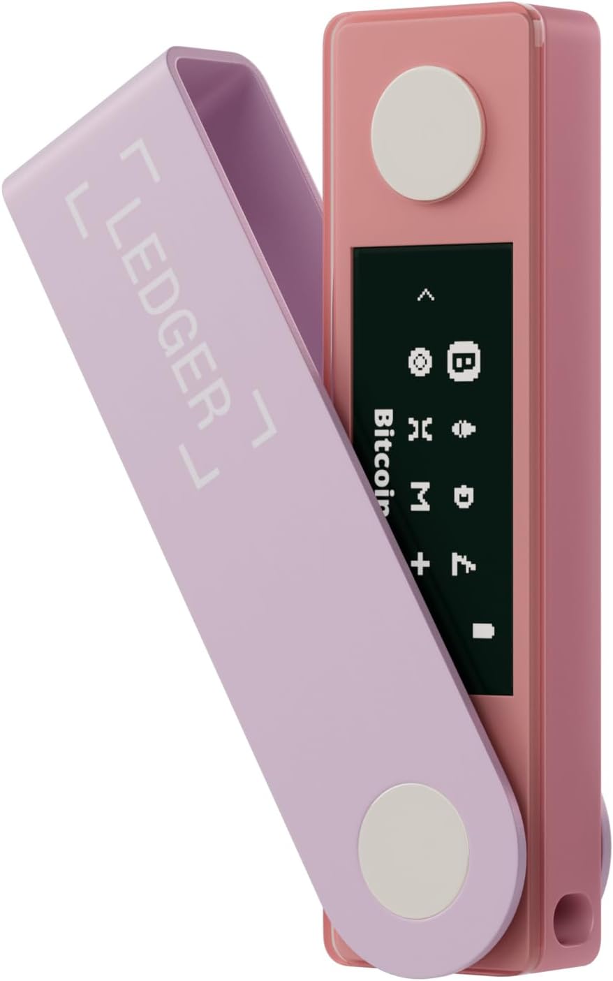 Ledger Nano X - Secure Bluetooth Hardware Wallet for Crypto