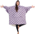 THE COMFY Original Sherpa Lined Microfiber Fleece Wearable Blanket