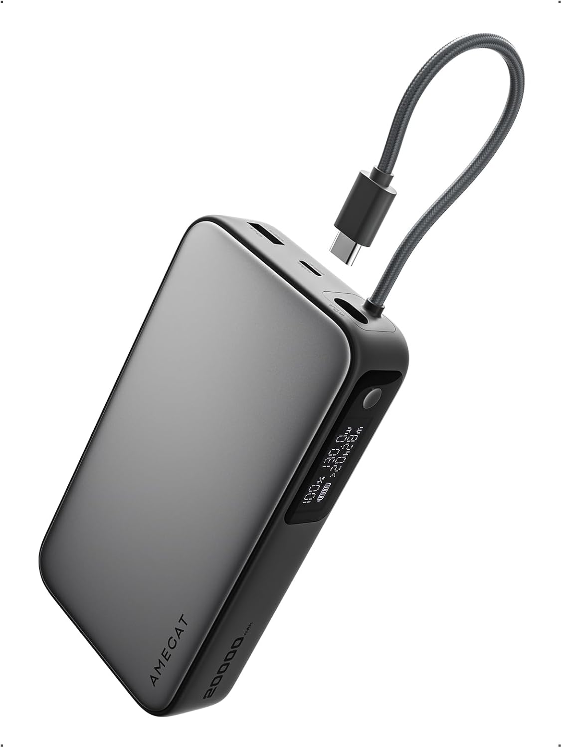 Portable Charger 20000mAh with Fast Charging and Digital Display