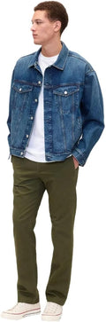 GAP Men's Essential Straight Fit Khaki Chino Pants - Reliable Everyday