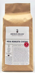 5-Pound India Robusta Unroasted Green Coffee Beans - Roast at Home