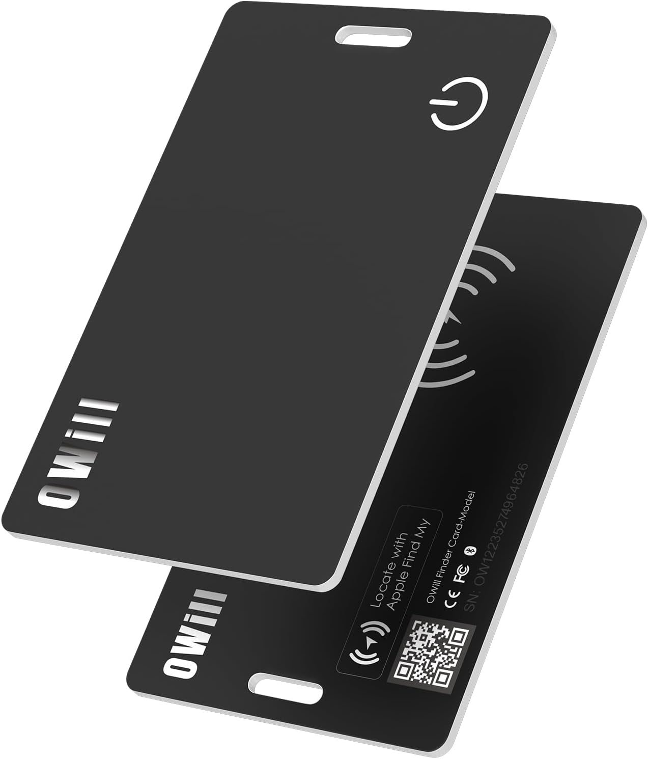 Ultra-Thin Wallet Tracker Card for Apple Devices