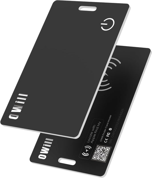 Ultra-Thin Wallet Tracker Card for Apple Devices