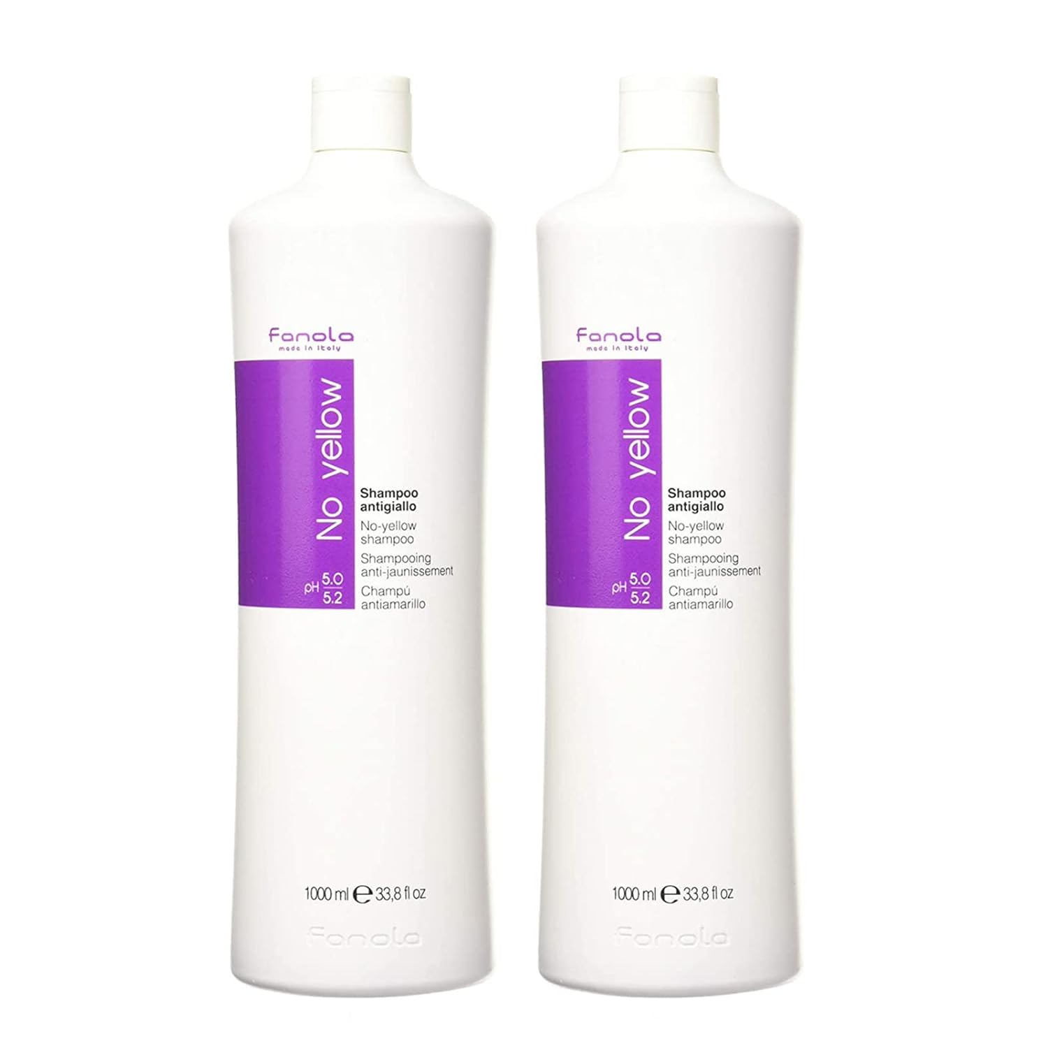 Fanola No Yellow Purple Shampoo for Blondes and Grey Hair
