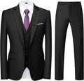 Mens Suits Regular Fit 3 Piece Tuxedo for Men - Classic Slim Fit