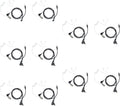 Walkie Talkie Earpiece with Mic Covert Acoustic Tube - 10 Pack