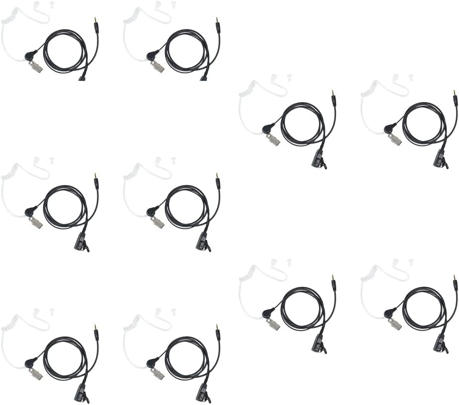 Walkie Talkie Earpiece with Mic for Cobra Microtalk Models