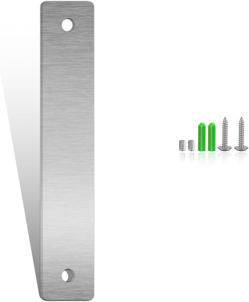 28 Inch Stainless Steel Floating Address Numbers for Modern Homes