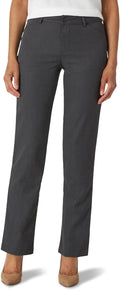 Lee Women's Wrinkle Free Relaxed Fit Straight Leg Pant (Style LPGD)
