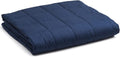 Weighted Blanket 20 lb Navy 60x80 in - Deep Pressure Comfort