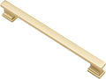 Alzassbg 7 in Matt Gold Cabinet Pulls - Solid Metal Handles