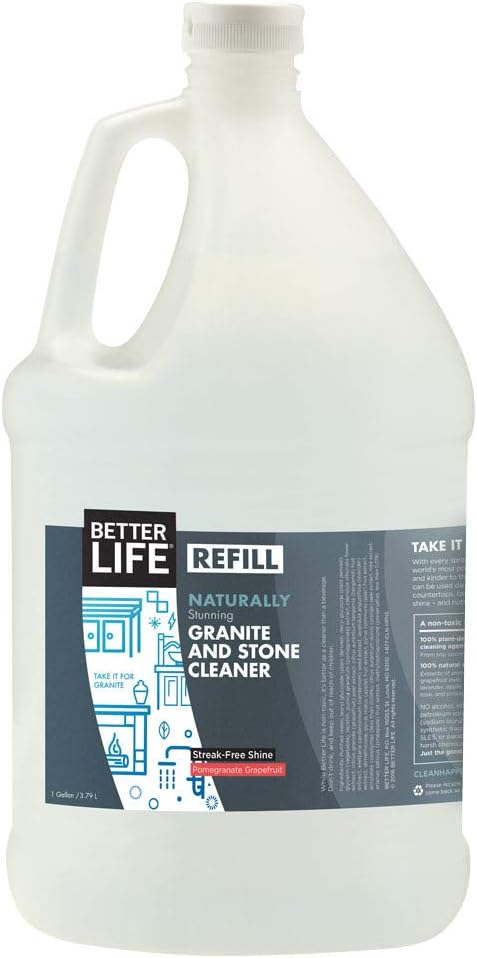 BETTER LIFE Granite Cleaner and Polish for Stone Surfaces