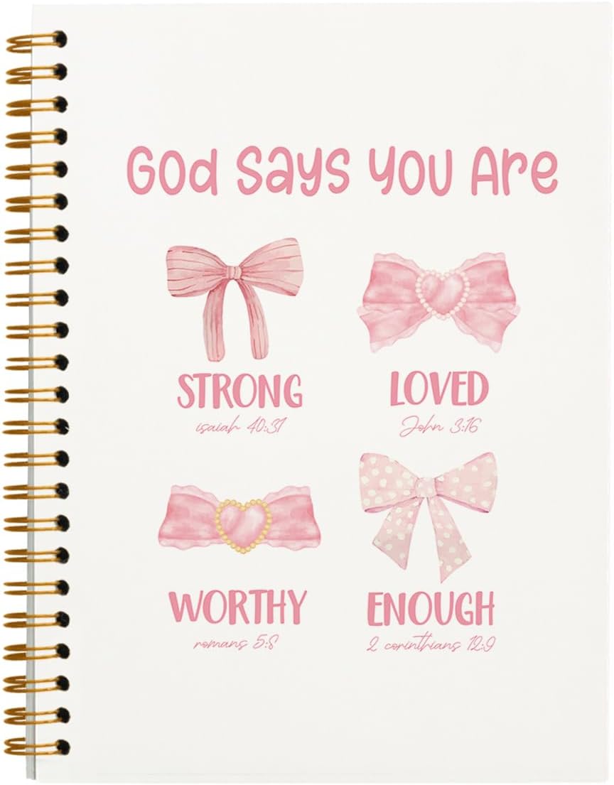 Christian Coquette Notebook - Inspiring Journal for Women