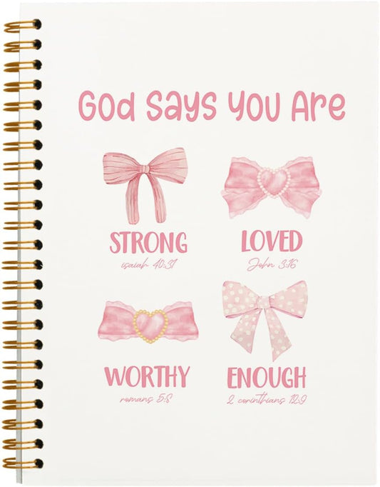 Christian Coquette Notebook - Inspiring Journal for Women